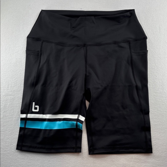 Burn Boot Camp Pants - NEW! Burn Boot Camp Burn Stripe Biker Shorts - Multiple Sizes